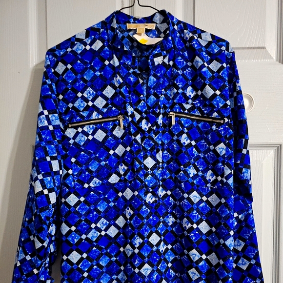 MICHAEL KORS LONG SLEEVES TOP BLOUSE - Picture 6 of 12